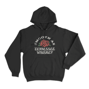 Smooth As Tennessee Whiskey Unisex Hoodie Black