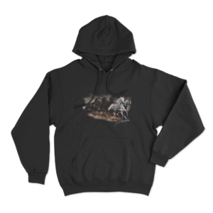 Stapleton Horses Unisex Hoodie Black