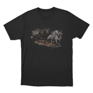 Stapleton Horses Unisex T Shirt Black