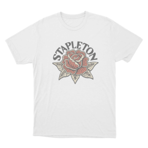 Stapleton Rose Unisex T Shirt White