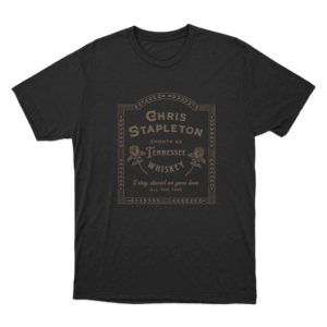 The Tennessee Whiskey Unisex T Shirt Black