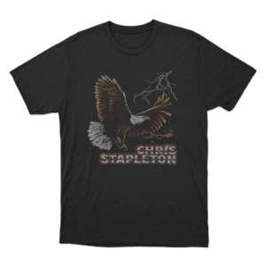 Vintage Premium Eagle Unisex T Shirt Black
